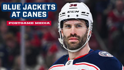 Head Coach Rick Bowness, Boone Jenner and Denton Mateychuk | Postgame Media