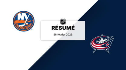 NYI vs CBJ | Résumé | 28/02/2026