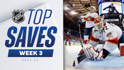 Top Saves aus Woche 3 der NHL-Saison 2024/25