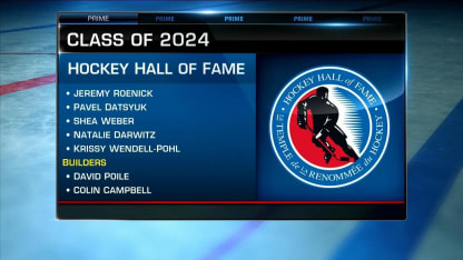 First Shift: Hockey Hall of Fame Class of 2024 Ceremony