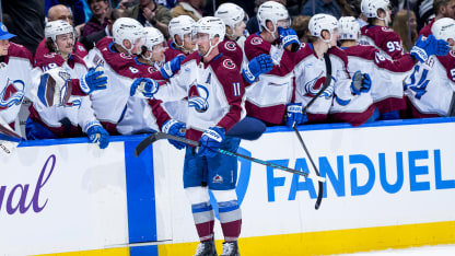 Nelson's fifth career hat trick