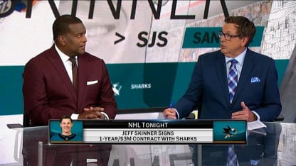 NHL Tonight on Jeff Skinner signing with the Sharks