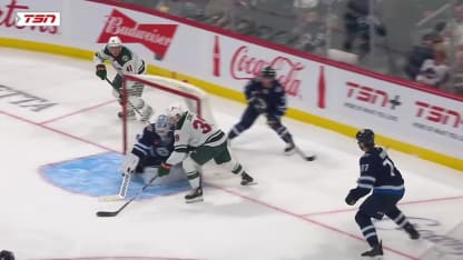 MIN@WPG: Jones scores goal against Kaapo Kahkonen