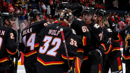 Flames win shootout against Penguins