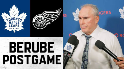 Craig Berube | Post Game at Detroit Red Wings
