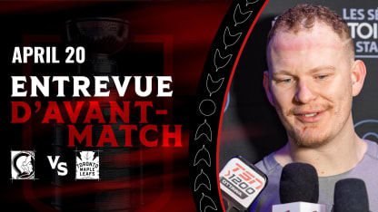 Brady Tkachuk entrevue d'avant-match contre TOR