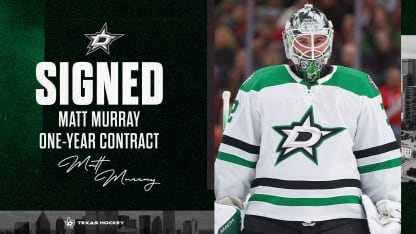 Dallas Stars sign goaltender Matt Murray to one-year contract