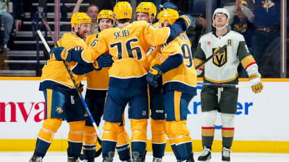 Vegas Golden Knights Nashville Predators game recap March 21, 2026