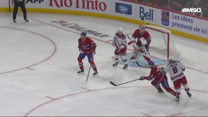 Alexis Lafrenière with a Powerplay Goal vs. Montréal Canadiens