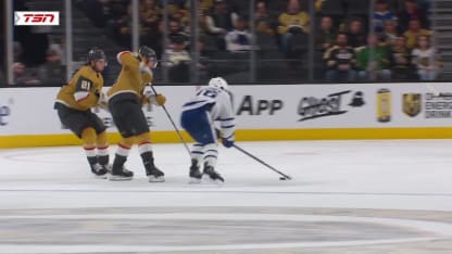 TOR@VGK: Marner scores goal against Adin Hill