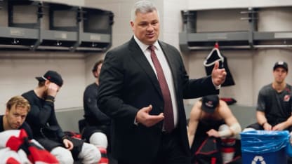 Keefe Congratulations Squad After 3-0 Win in Montreal