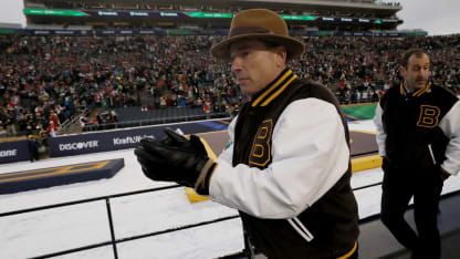 NHL Cassidy with Bruins at Winter Classic