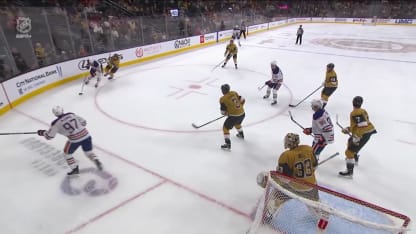 EDM@VGK: Hill with a great save against Ryan Nugent-Hopkins