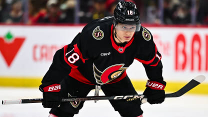 Ottawas Tim Stuetzle trifft wohl als Fluegelspieler auf Edmontons Leon Draisaitl