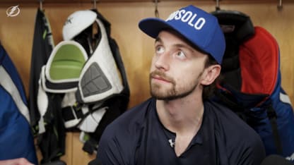 Max Crozier | Pregame vs Winnipeg Jets