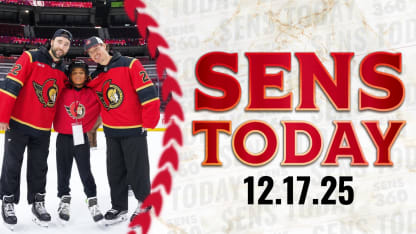 Sens Today: 20th Annual Melnyk Skate For Kids