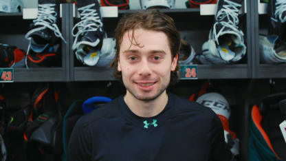 Hughes Postgame vs. Edmonton 12/20