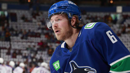 Vancouver Canucks Brock Boeser missed Game 7 with blood clot