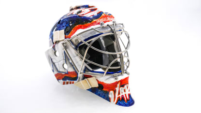 Semyon Varlamov's New Mask