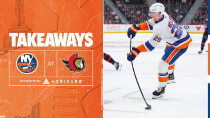 Takeaways: Islanders Complete Weekend Sweep with 4-2 Win Over Senators 