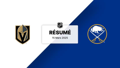 VGK vs BUF | Résumé 15/03/2025