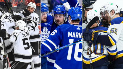Leafs Blues Kings can move to round 2