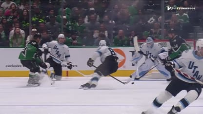 UTA@DAL: Benn scores goal against Vitek Vanecek