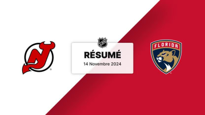 NJD vs FLA | Résumé 14/11/24