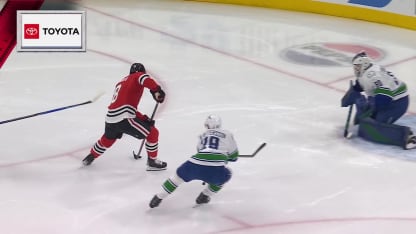 VAN@CHI: Donato scores goal against Nikita Tolopilo