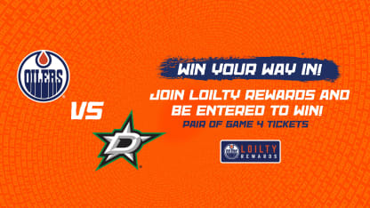 WIN YOUR WAY IN! Join LOILTY Rewards and be entered to win a pair of tickets to Game 4.