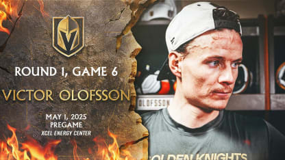 Round 1, Game 6 | Victor Olofsson Pregame