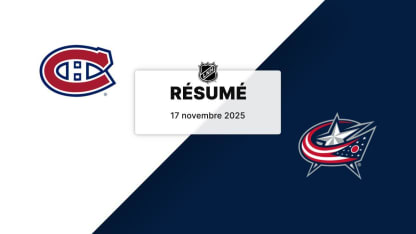 MTL vs CBJ | 17 11, 2025 | Résumé