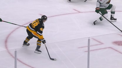 MIN@PIT: Puustinen scores PPG against Marc-Andre Fleury