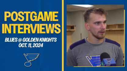 Oct. 11: Postgame interviews