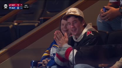 Colten Ellis family priceless reaction to breakaway saves in NHL debut