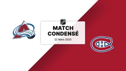 Match condensé : COL @ MTL 22/03/2025