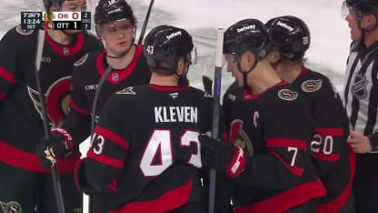 CHI@OTT: Kleven scores goal against Arvid Soderblom