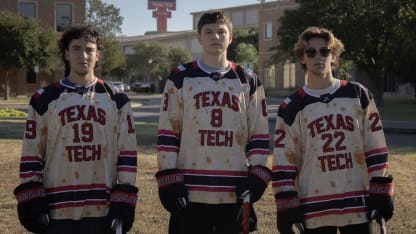 Texas Tech club hockey tortilla jerseys