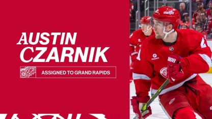 Red Wings assign Austin Czarnik to Grand Rapids
