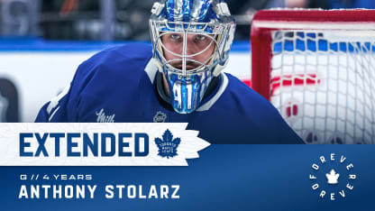 Maple Leafs Extend Goaltender Anthony Stolarz