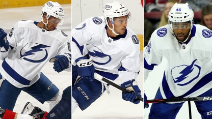 Lightning start all-Black forward line against Panthers