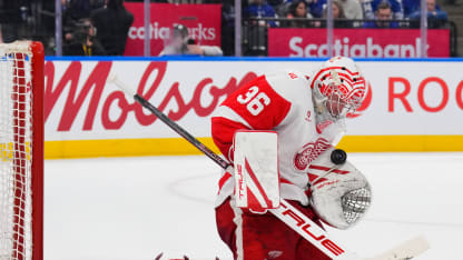 DET@TOR: Gibson with a great save against Scott Laughton