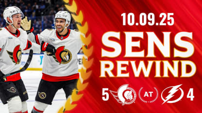 Sens Rewind: Sens Surge Past the Lightning