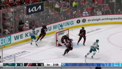 SJS@CAR: Kochetkov with a great save against Ty Dellandrea