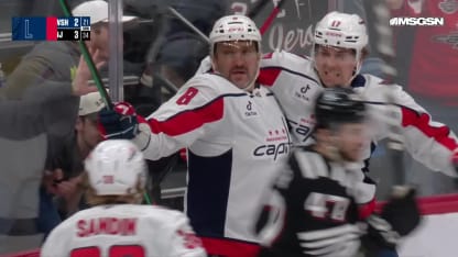 Ovechkin ties the game