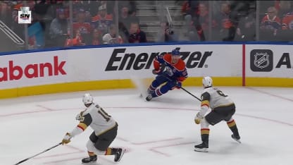 VGK@EDM: McDavid scores goal against Adin Hill
