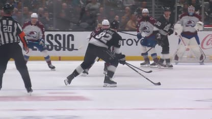 COL@LAK: Clarke scores PPG against Mackenzie Blackwood