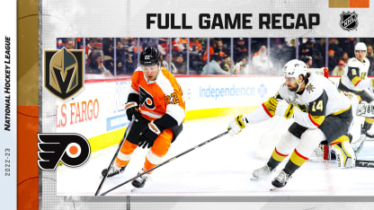 Recap: VGK 5, PHI 3
