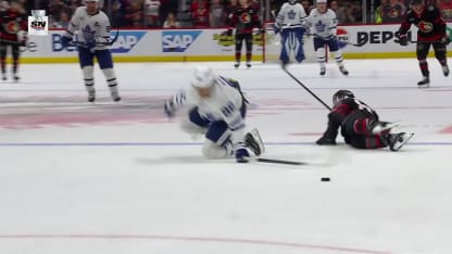 TOR@OTT: Nylander scores empty-net goal