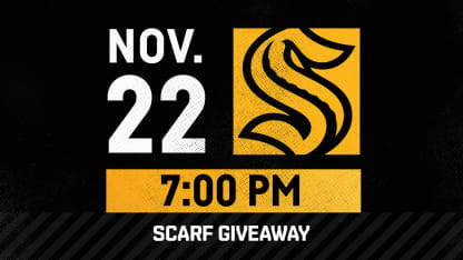 NOV. 22 VS. KRAKEN AT 7:00 PM